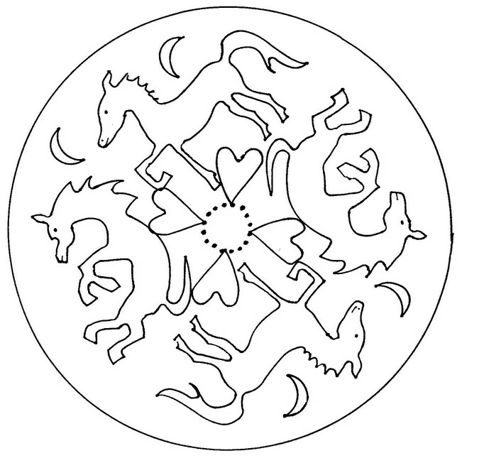 Mandalas Animaux 165